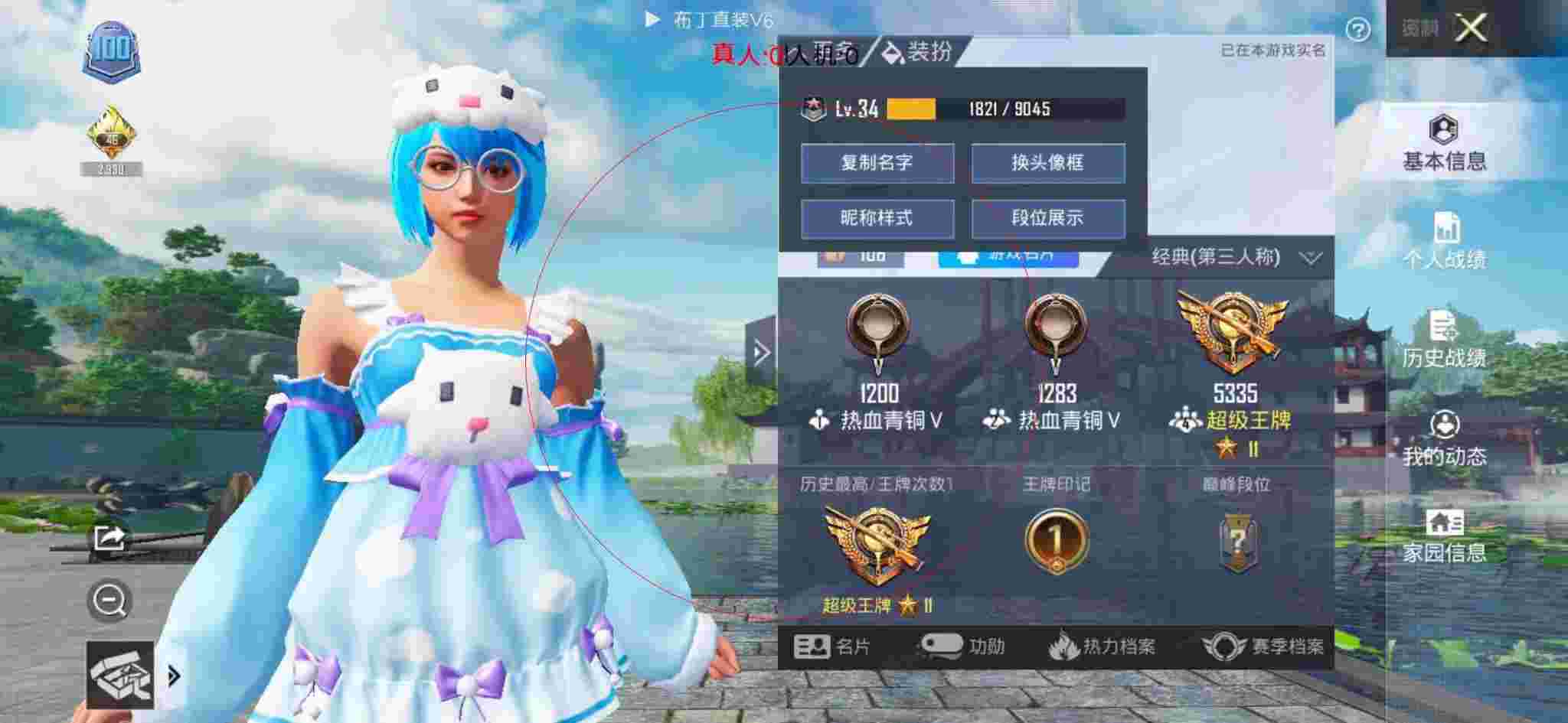和平精英布丁直装透视 - 和平精英所有挂件图片大全辅助预览图